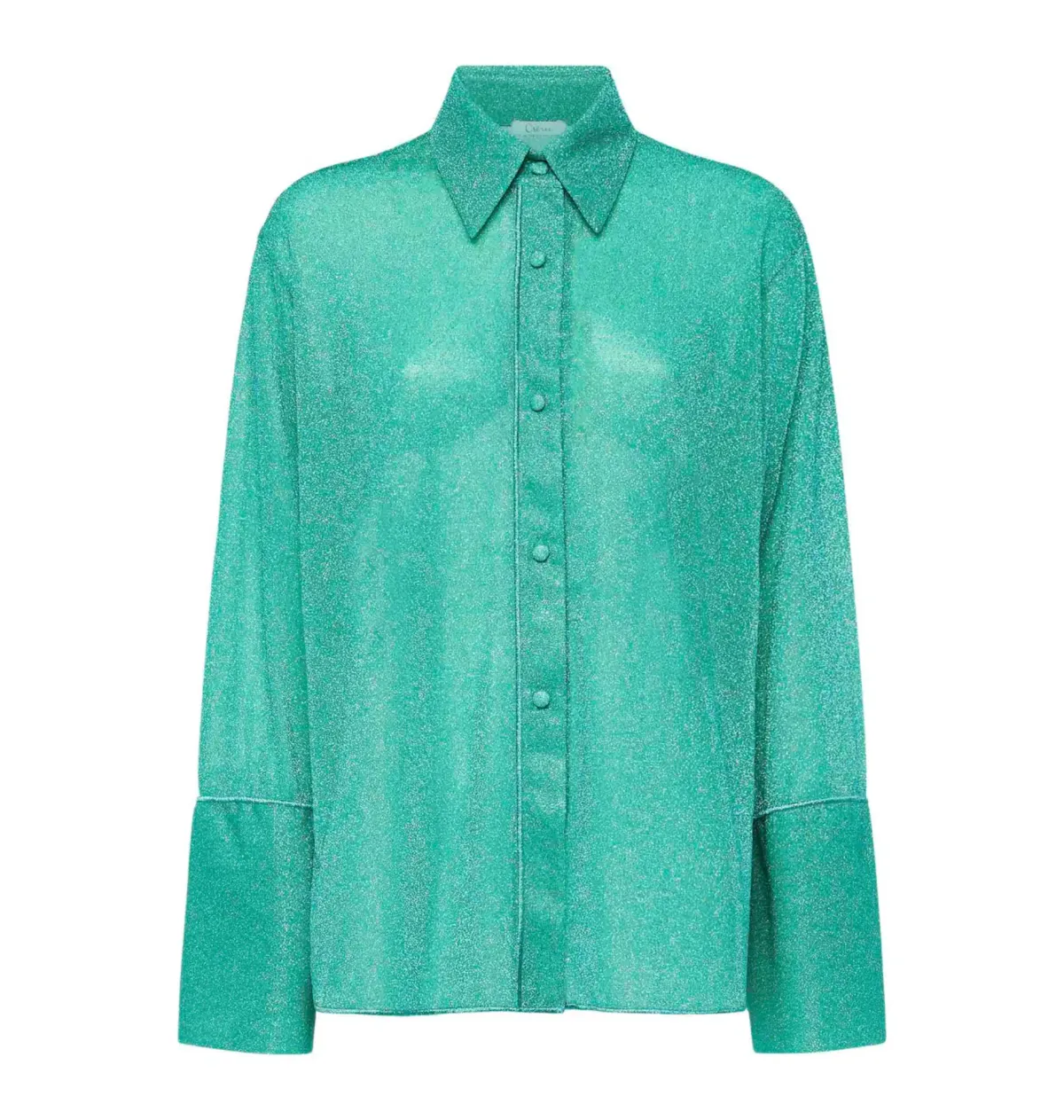 Oseree Lumiere Sleeve Shirt and Shorts Aquamarine Size S / AU 6 - Image 3