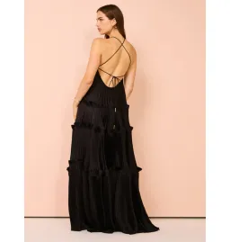 Acler Bassett Gown in Black Size AU 8 for rent on The Volte - image 4