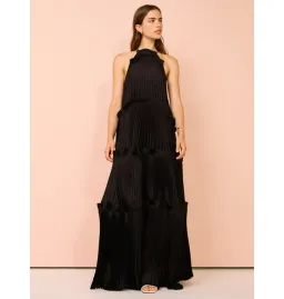 Acler Bassett Gown in Black Size AU 8 for rent on The Volte - image 1