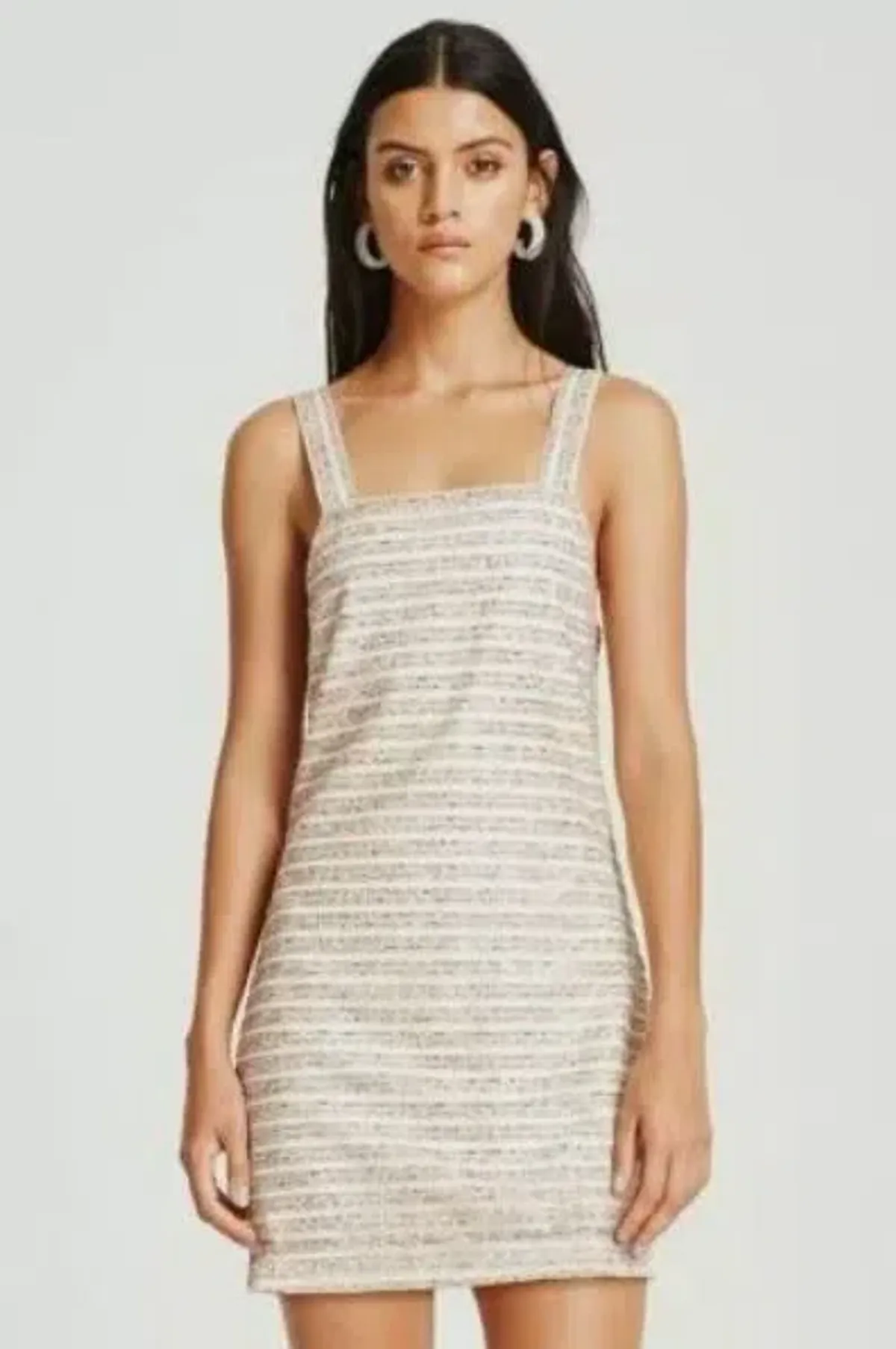 Vestire Iris Mesh Glitter Mini Dress Multi Size 6 - Image 3