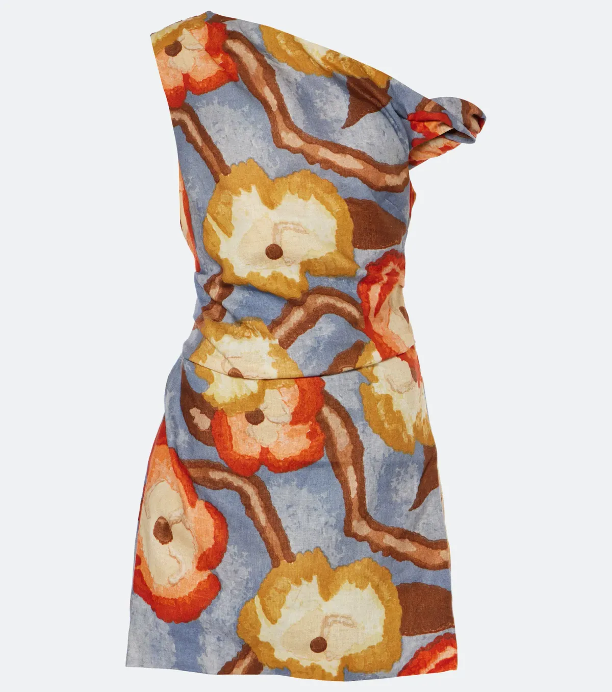 Sir The Label Avery Twist Mini Dress Camellia Floral Print Size 3 / AU 12 - Image 5