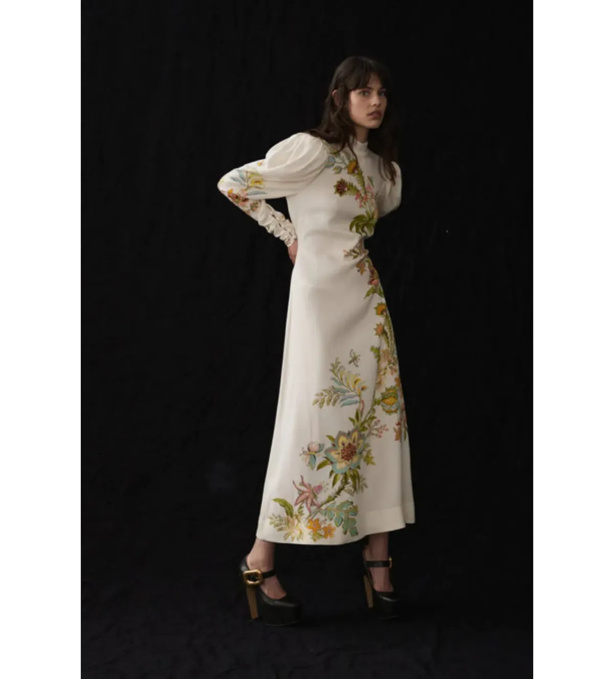 Alemais Ira Gown Print Size 12 - Image 1