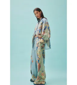 Alemais Gilly Shirt and Pant Set Print Size 14 for rent on The Volte - image 3