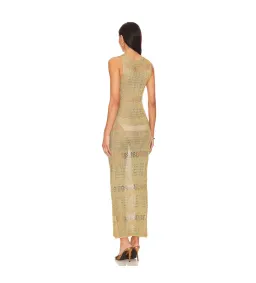 More To Come Sevyn Midi Dress Gold Size 8 for rent on The Volte - image 2