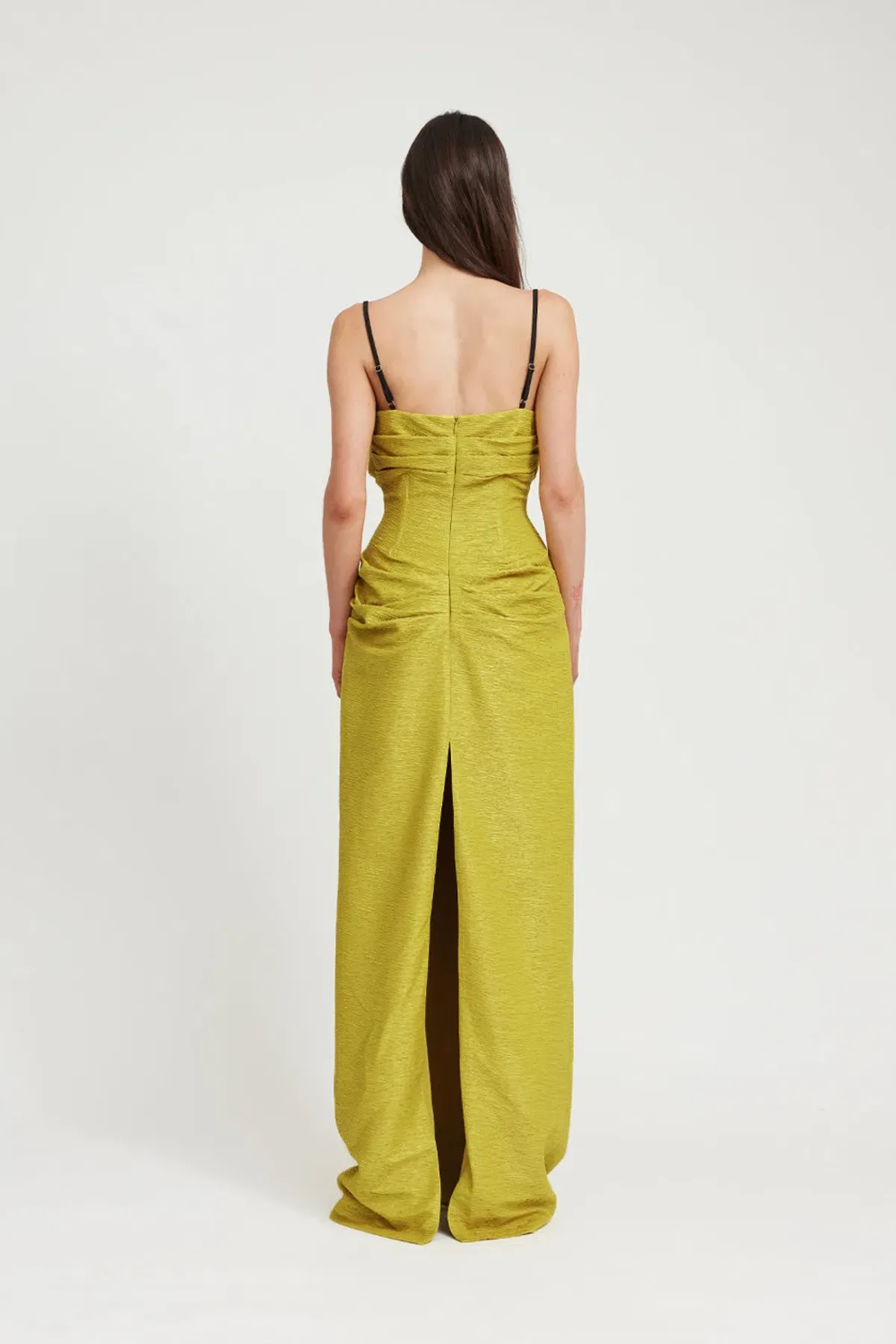 Tojha Ellison Maxi Dress Yellow Size 10 - Image 3