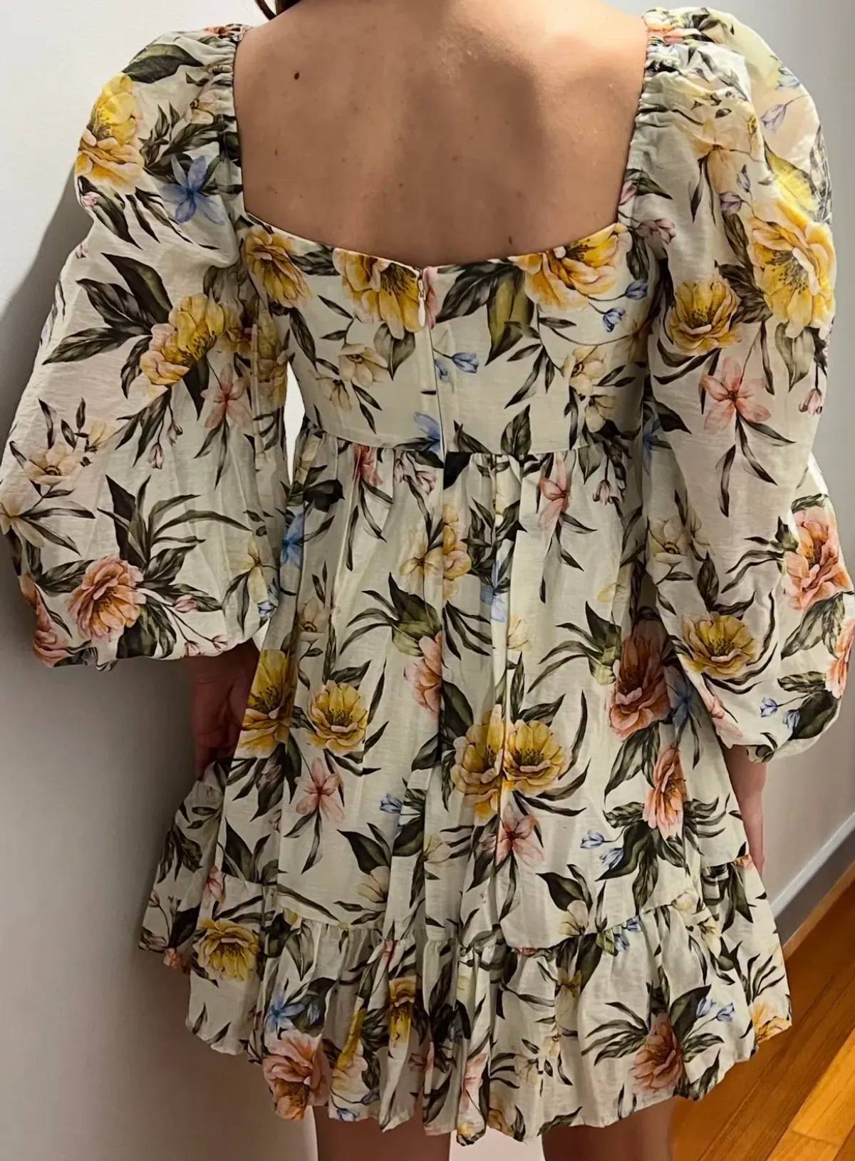 Sheike Delores Mini Dress Floral Size 6 - Image 3