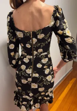 Sheike Antique Rose Dress Mini Dress Floral Size 8 for rent on The Volte - image 3