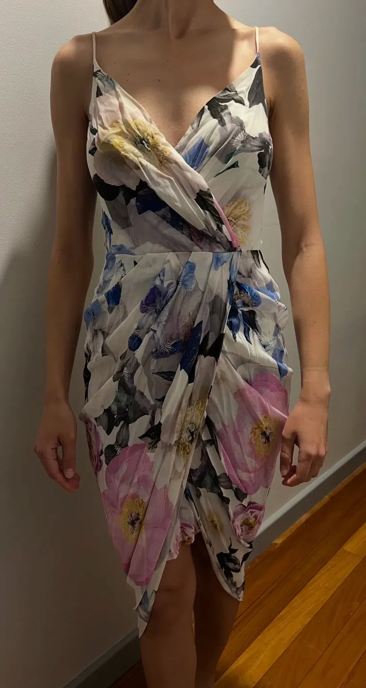 Rodeo Show Midi Dress Floral Size 6 - Image 3