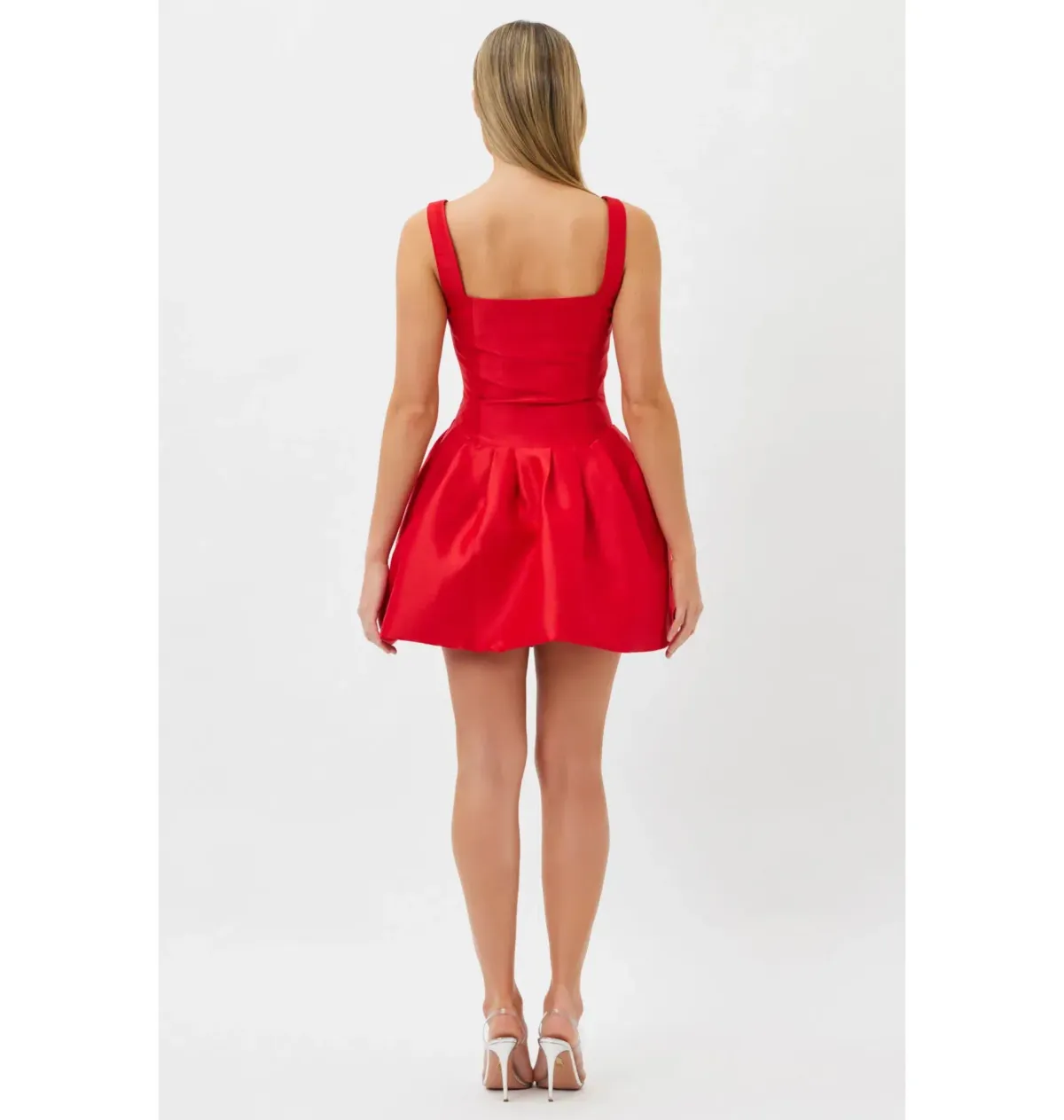 Bianca & Bridgett Alba Mini Dress Red Size XL / AU 14 - Image 3