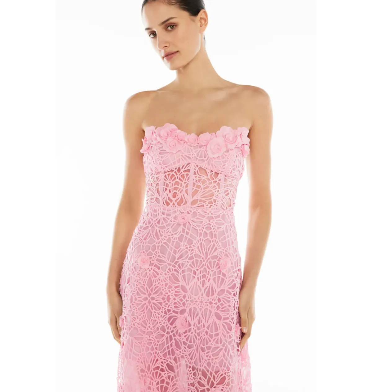 Manning Cartell Tea Ceremony Maxi Dress Pink Size AU 8 - Image 3