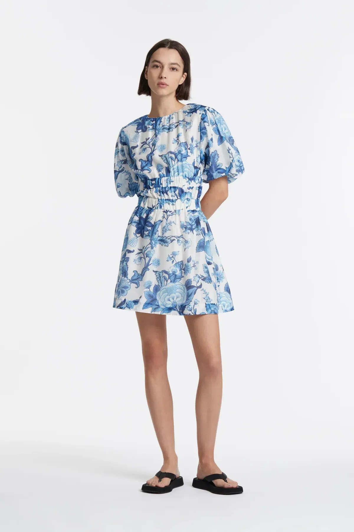 Sir The Label Amaris Open Back Mini Dress Floral Size 3 / AU 12 - Image 2