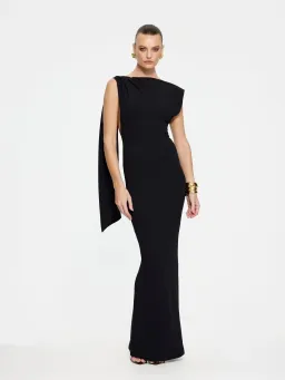 Effie Kats Audrey Gown Black Size S / AU 8 for rent on The Volte - image 1