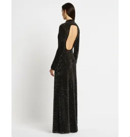 Sass & Bide Dark Demise Dress in Black Size AU 12 for rent on The Volte - image 4