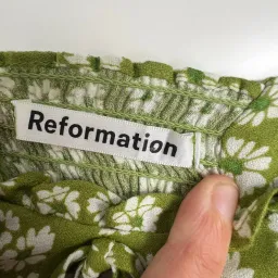 Reformation Pacey Dress Lemon Print Size AU 12 for rent on The Volte - image 4