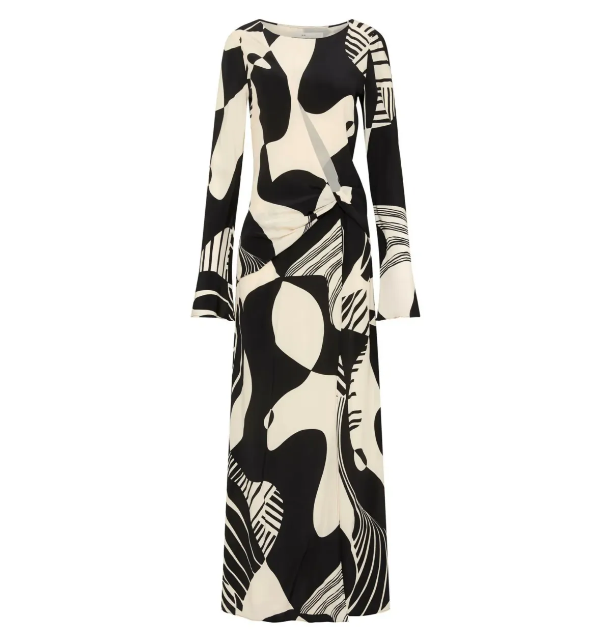  Sir the Label Realisme Twist Maxi Dress Papier Print Size 0 / AU 6  - Image 4