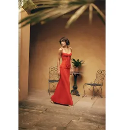 Manning Cartell Double Time Pleat Maxi Dress in Red Size AU 8 for rent on The Volte - image 6