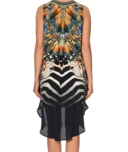Camilla Cross Over Dress With Long Back Lost Paradise Size XS/Au 8  for rent on The Volte - image 5