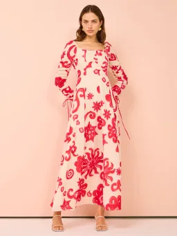 Kate Ford Delta Gown Red Size 1/ AU 10 for rent on The Volte - image 1