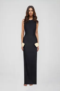 Atoir Jana Maxi Dress Black White Size 8/S for rent on The Volte - image 1