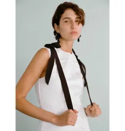  Lovaan Lena Mini Dress White Size AU 8 for rent on The Volte - image 3