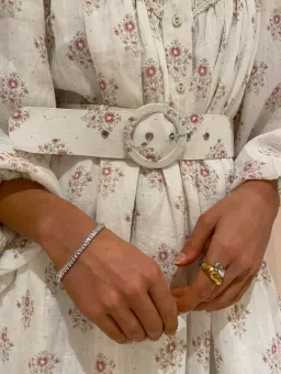 Palm Noosa Apollo Dress in Delicate Floral Size 10  for rent on The Volte - image 4