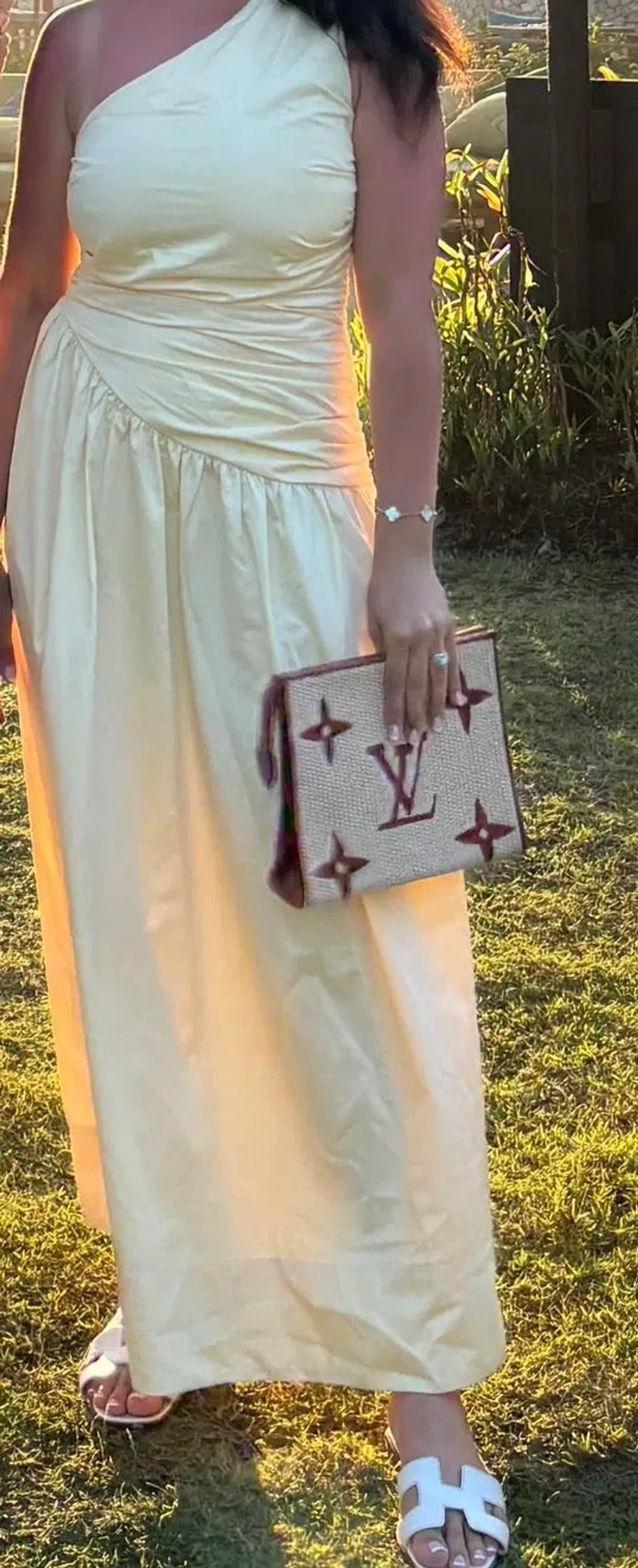 Louis Vuitton Pouch 26 Raffia Monogram  - Image 2