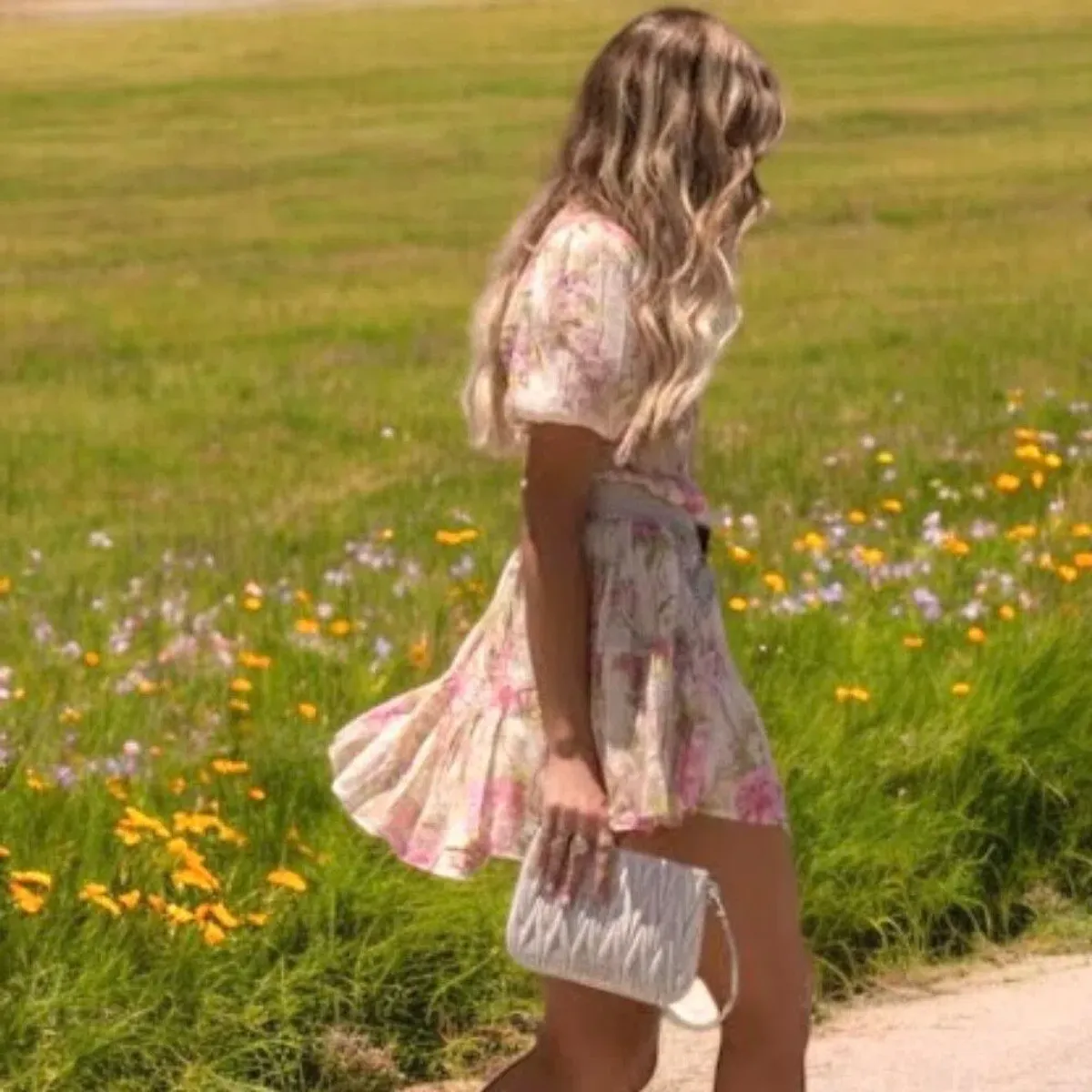 Spell & The Gypsy Collective Rose Garden Mini Dress Floral Size S / AU 8 - Image 6