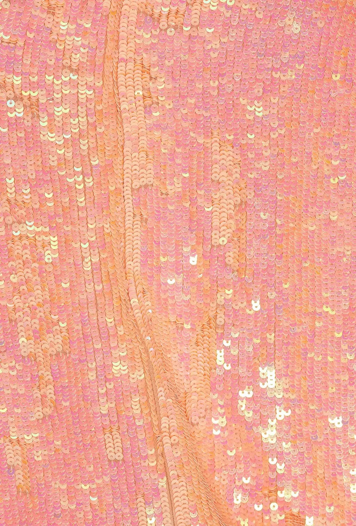 Retrofete Yasmin Sequin Off Shoulder Ruched Mini Dress in Grapefruit Size S / AU 8 - Image 9