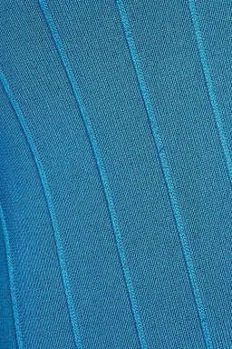 Galvan London Electra Stretch Knit Midi Dress Electric Blue Size XL / AU 16 for rent on The Volte - image 8