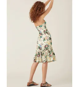 Tigerlily Kalani Midi Dress in Lemon Size AU 10 for rent on The Volte - image 4