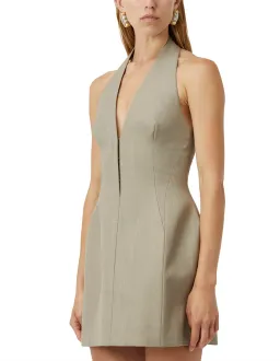 Camilla and Marc Pompidou Mini Dress Olive Marle Size 8 for rent on The Volte - image 8