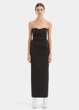 Sir The Label Alba Strapless Maxi Dress Gown in Black Size 1 / AU 8 / S for rent on The Volte - image 1