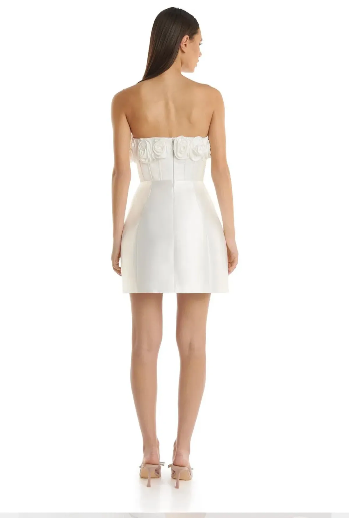 Eliya the Label Tehanni Dress in White Size S/Au 8  - Image 4