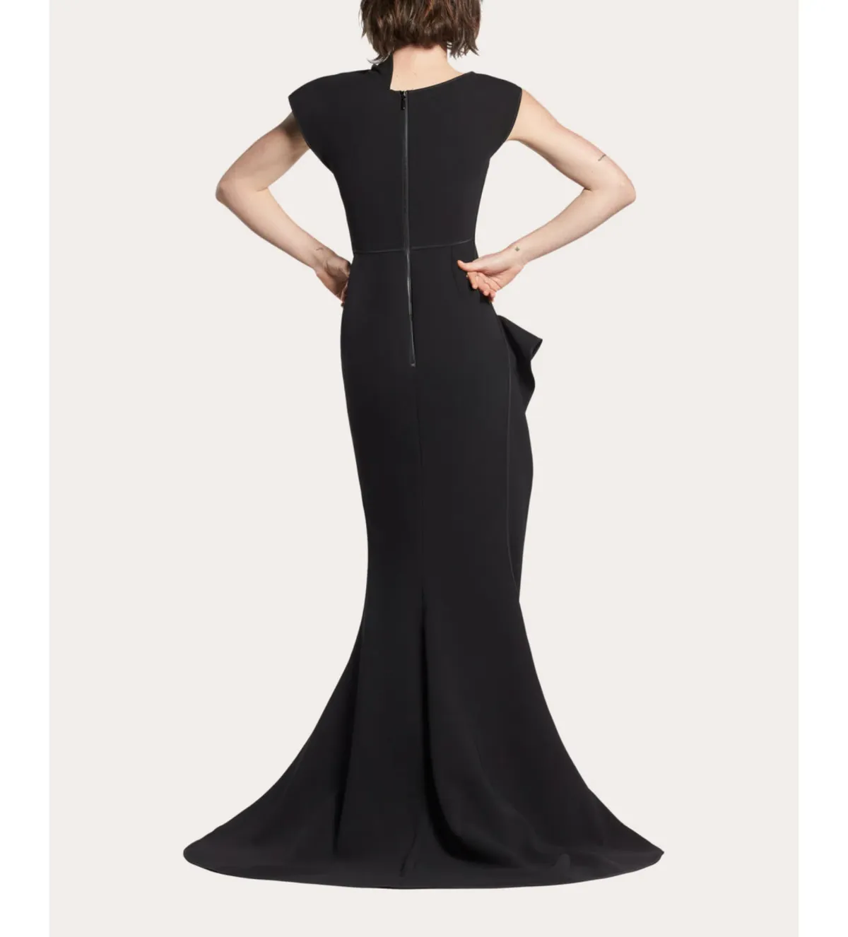 Maticevski Victoire Gown Black Size 14  - Image 2