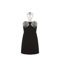 Rebecca Vallance Cordelia Mini Dress Black Size AU 10 for rent on The Volte - image 4