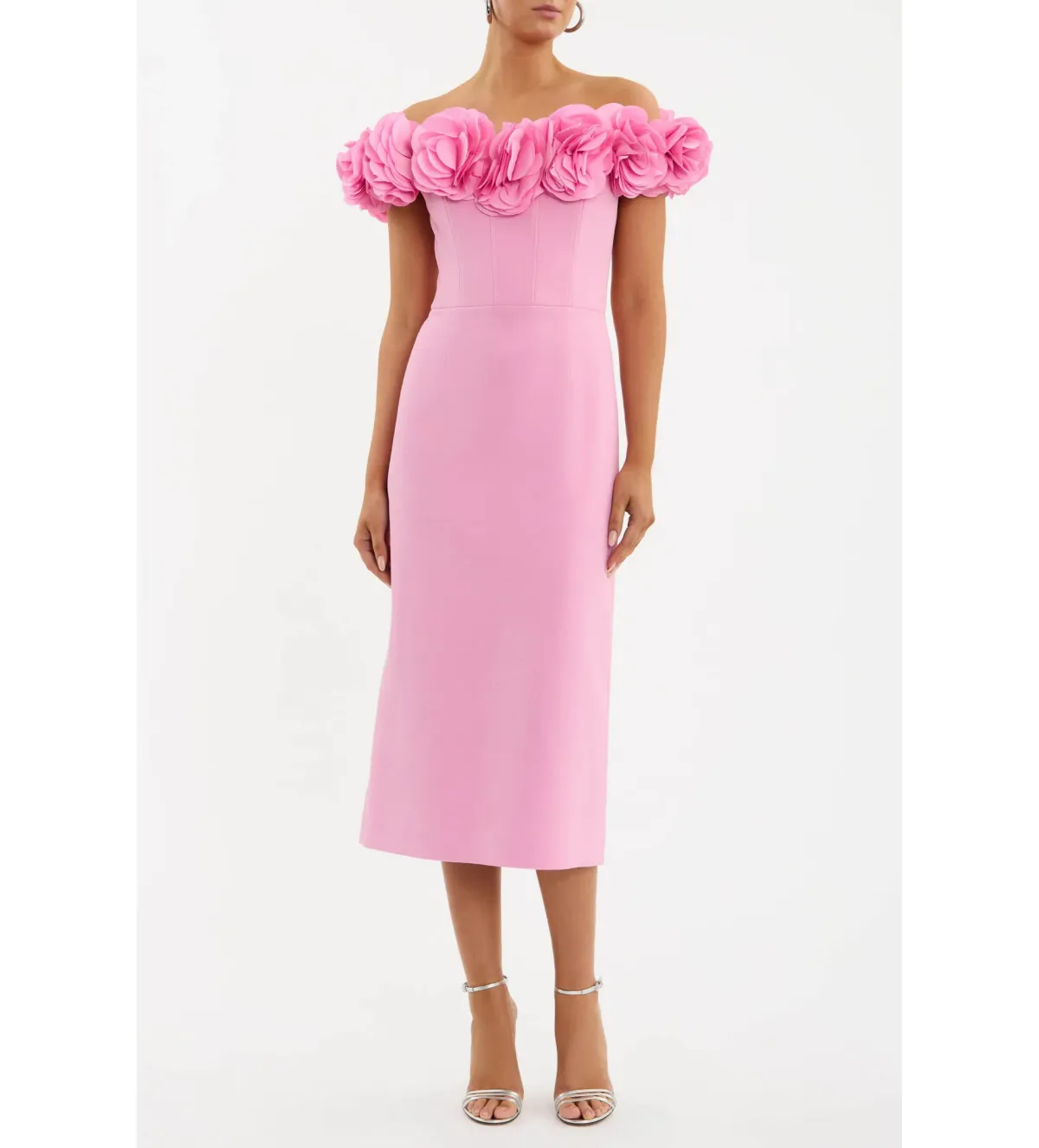 Rebecca Vallance Odetta Mini Dress in Pink Size AU 12 - Image 1