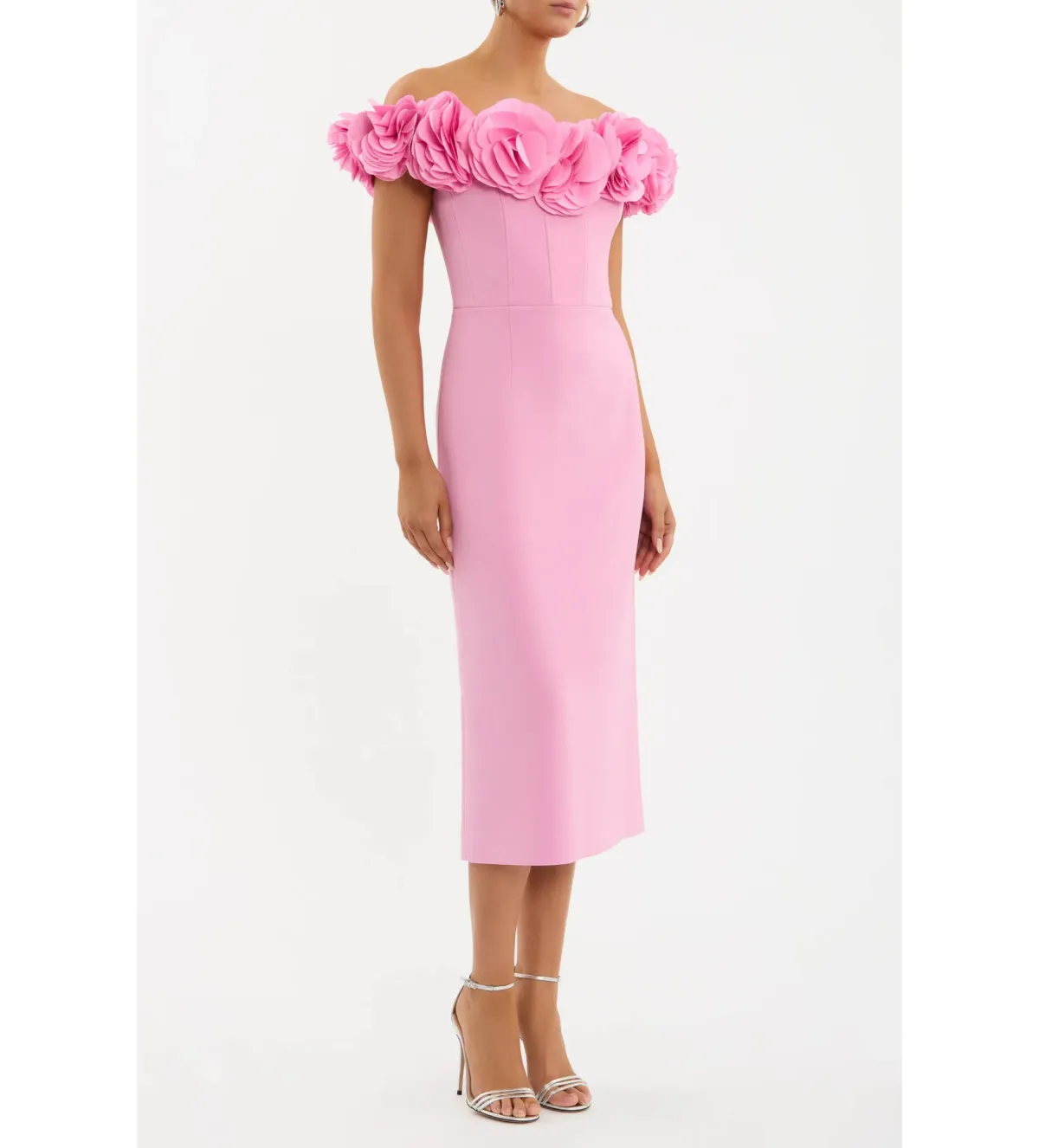 Rebecca Vallance Odetta Mini Dress in Pink Size AU 12 - Image 3