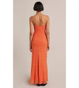 Bec & Bridge Cheri Maxi Dress Orange Size AU 8 for rent on The Volte - image 3