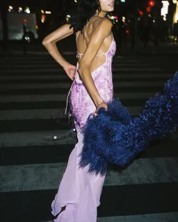 Rat & Boa Hydra Dress Sherbert Pink Size Small for rent on The Volte - image 2