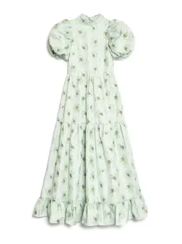 Sister Jane Dream Willow Floral Maxi Dress Sage Green Size S / AU 8 for rent on The Volte - image 6
