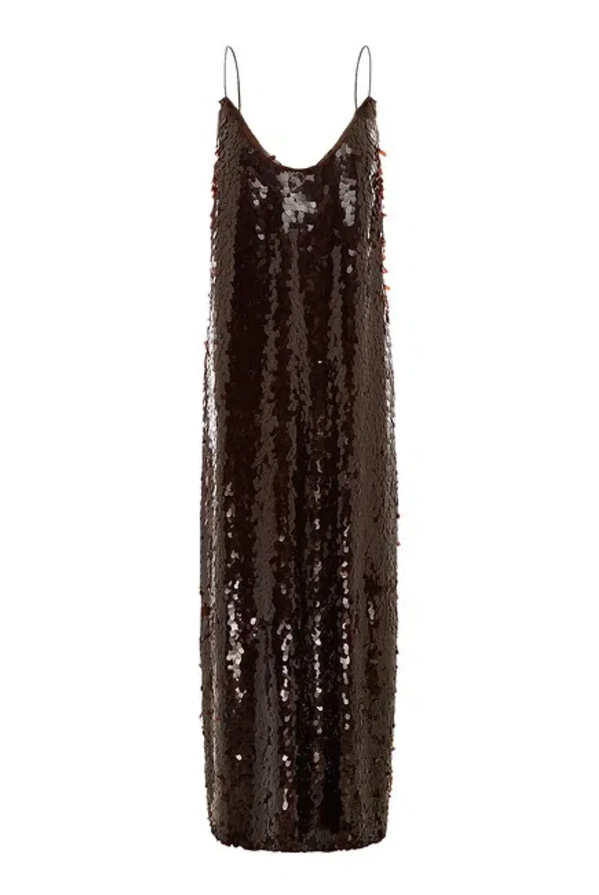 Alemais Geanie Sequin Gown Chocolate Brown Size 8 AU - Image 21