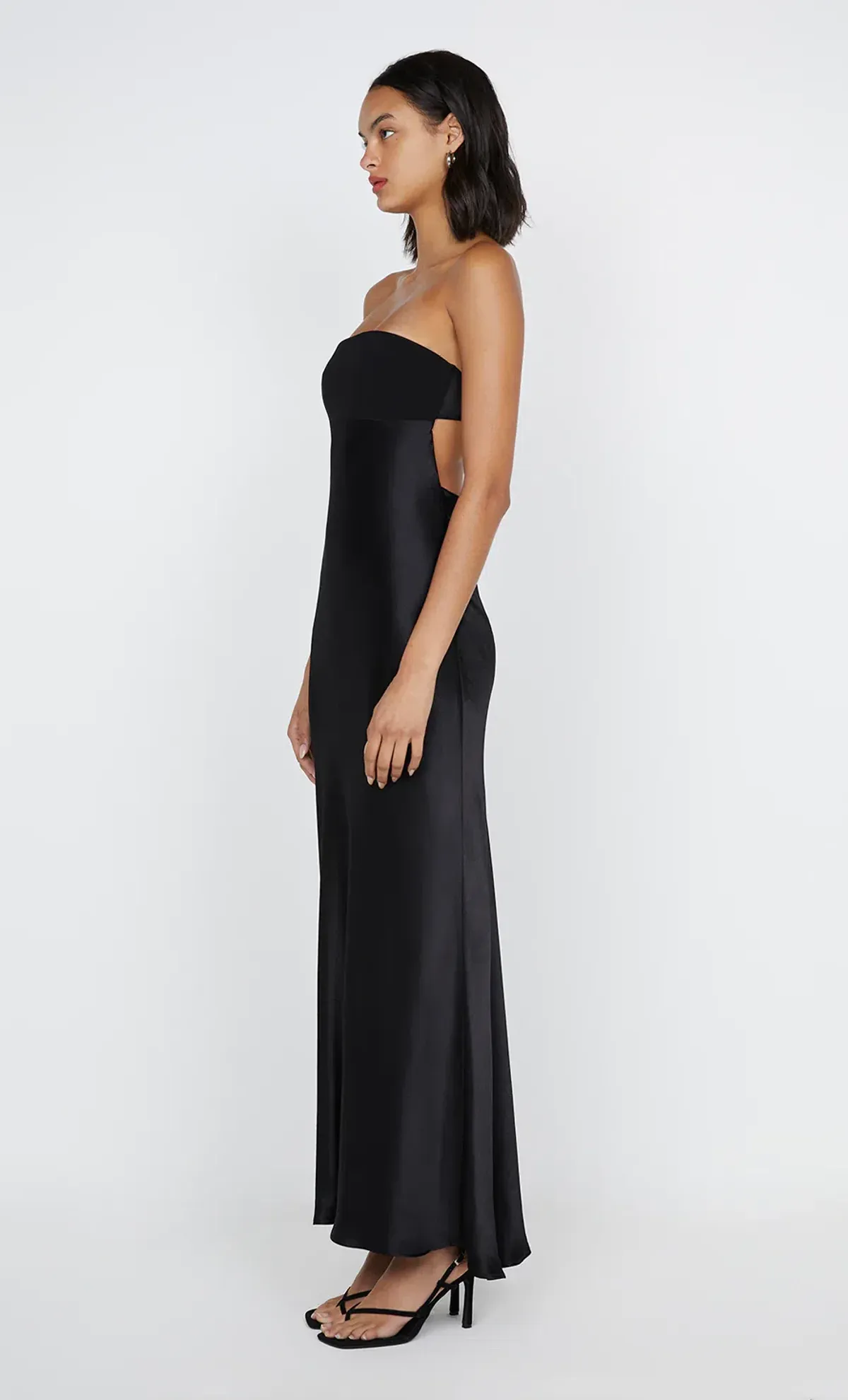 Bec & Bridge Zari Strapless Maxi Dress Black Size 10  - Image 2