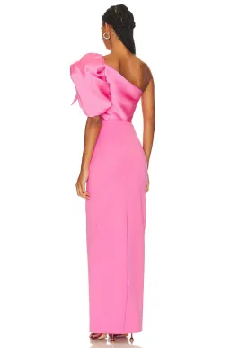 Solace London Iyana Maxi Dress Pink Size 8 for rent on The Volte - image 2