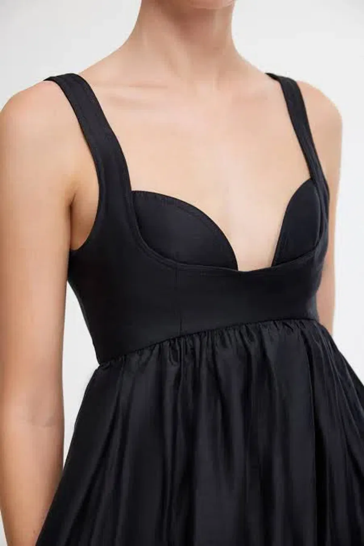 Acler Sandgate Midi Dress Black Size 8 - Image 3