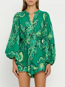 Kivari Fiora Playsuit Green Size 8 for rent on The Volte - image 2