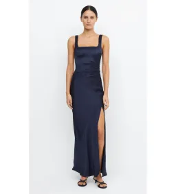 Bec & Bridge Dress The Dreamer Square Neck Dress Ink Size 8 for rent on The Volte - image 1