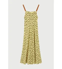 Lee Matthews Daphne Apron Dress Yellow Size 0/Au  for rent on The Volte - image 3