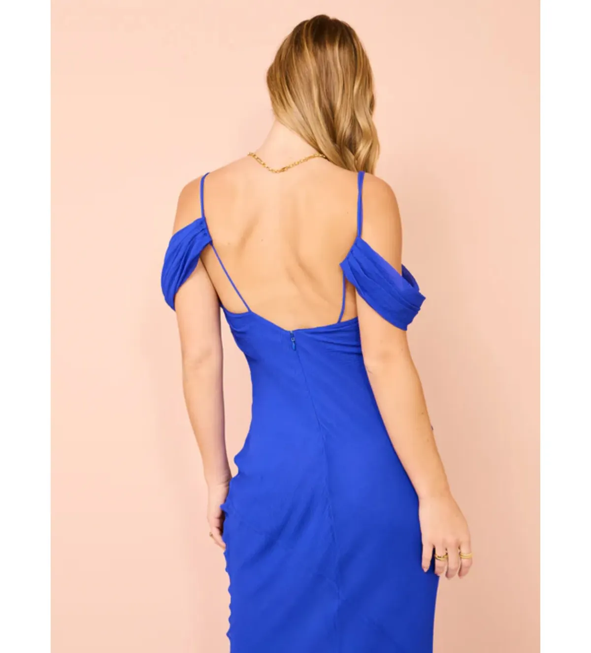 Rachel Gilbert Quinn Maxi Dress in Electric Size AU 12 - Image 3