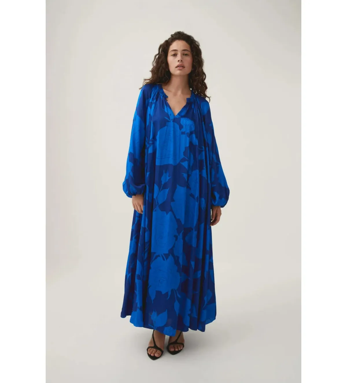 Aje Knowing Belted Smocked Midi Dress Electric Rose Size AU 12 - Image 2