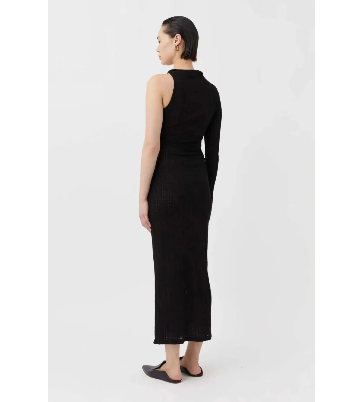 Camilla & Marc Cypress Midi Dress Black Size AU 14 - Image 3